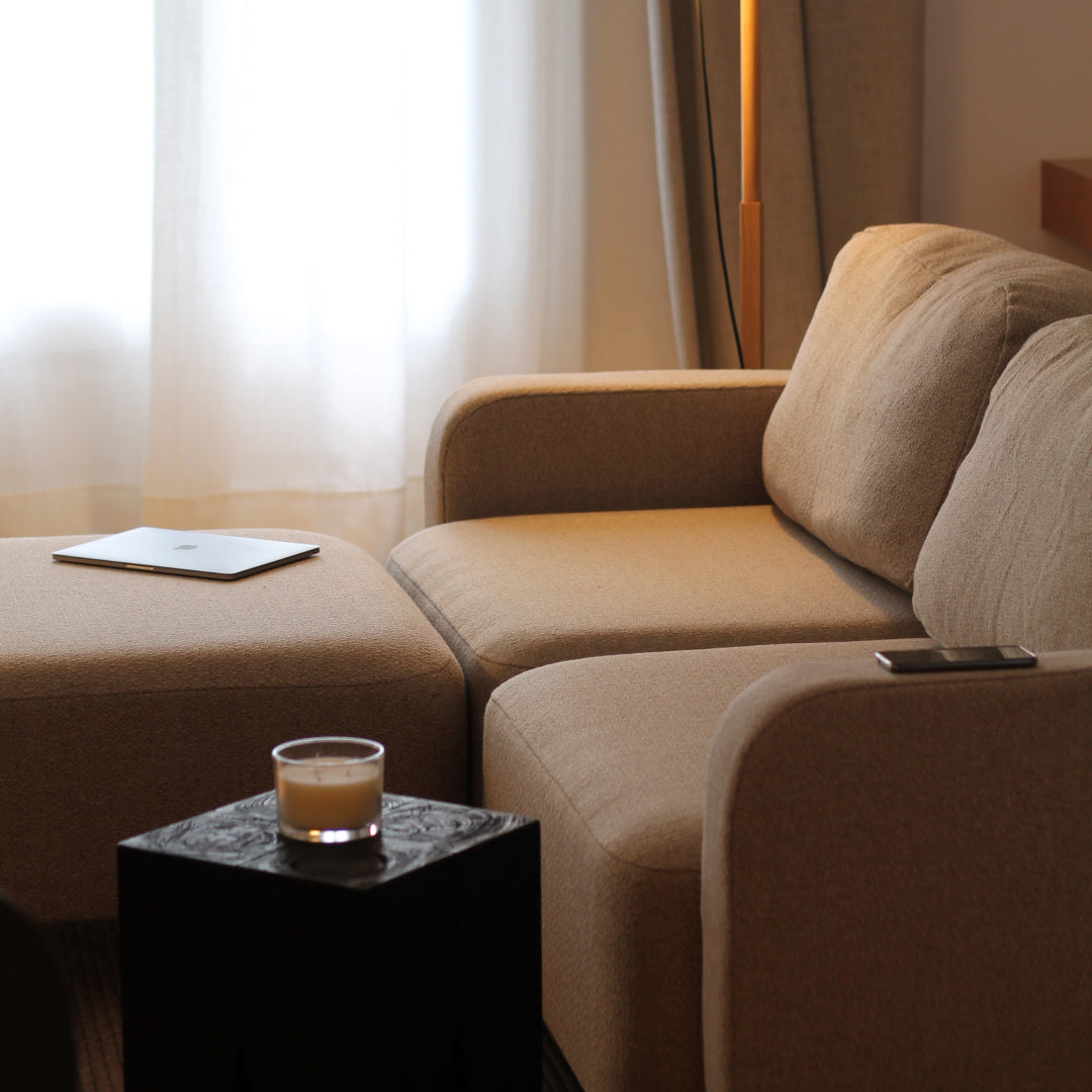 Sillón puff marron - Pummba II