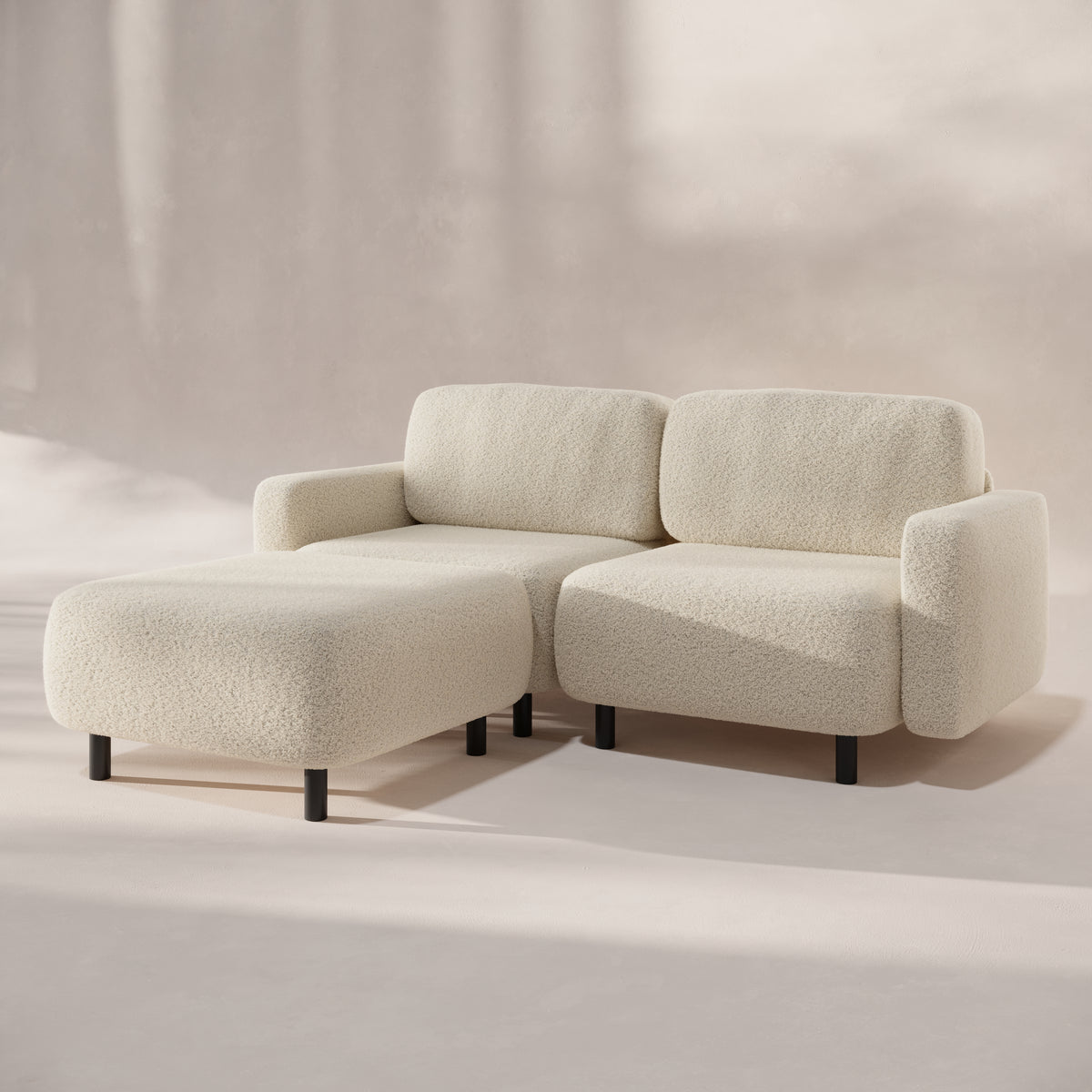 Sillón puff blanco - Pummba II