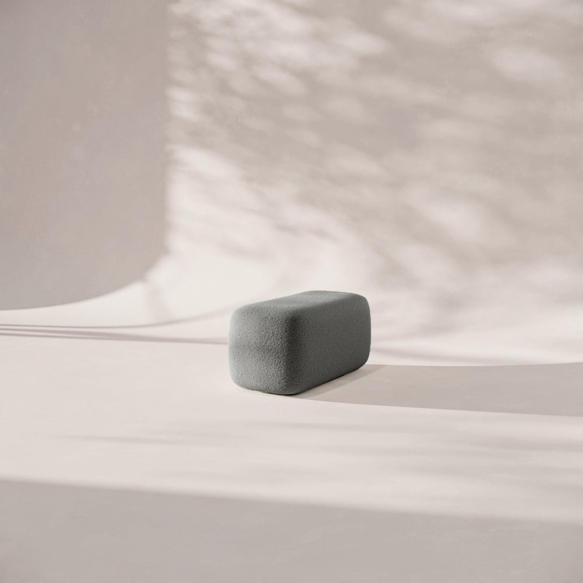 Mini Puff con modulos gris